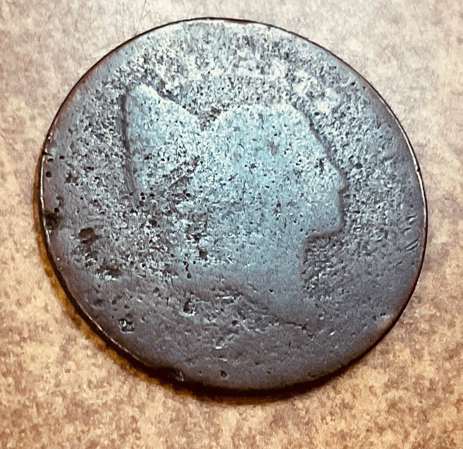 Dated edge Type  Liberty Cap   Half Cent   Possibly 1795-97 - Fresh Stock Dated December 2025