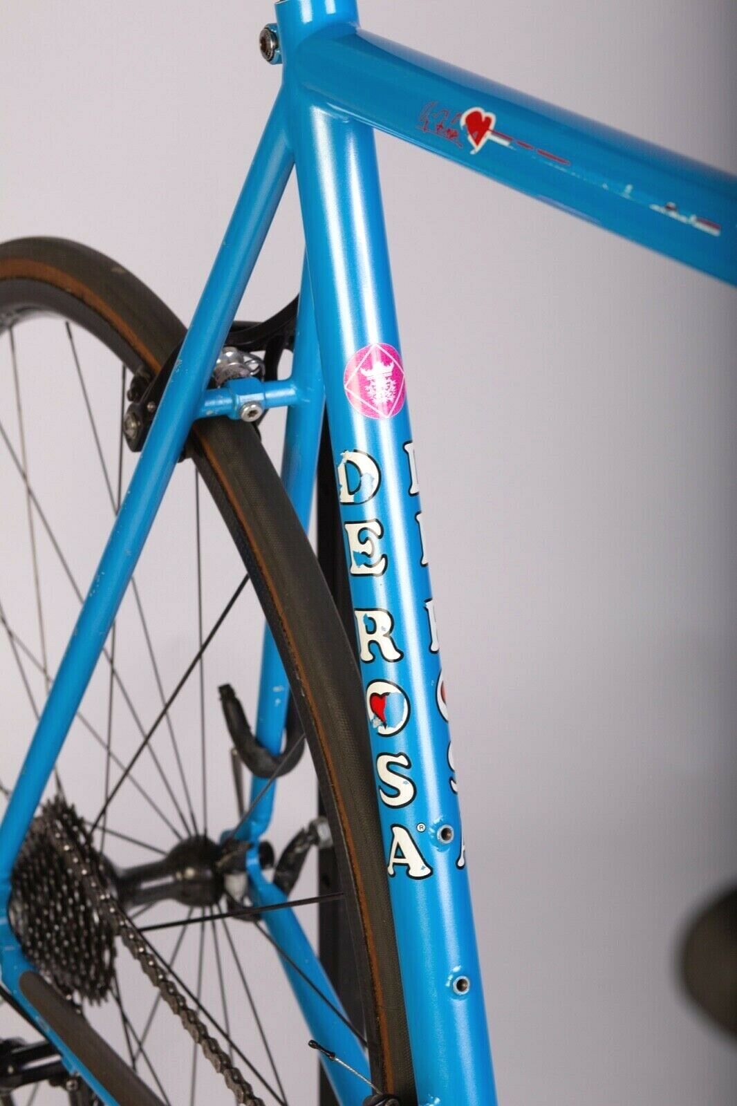 De Rosa Titanio 1995 road bike Campagnolo Super Record 11 group Hyperon wheels - Fresh Stock Dated December 2025