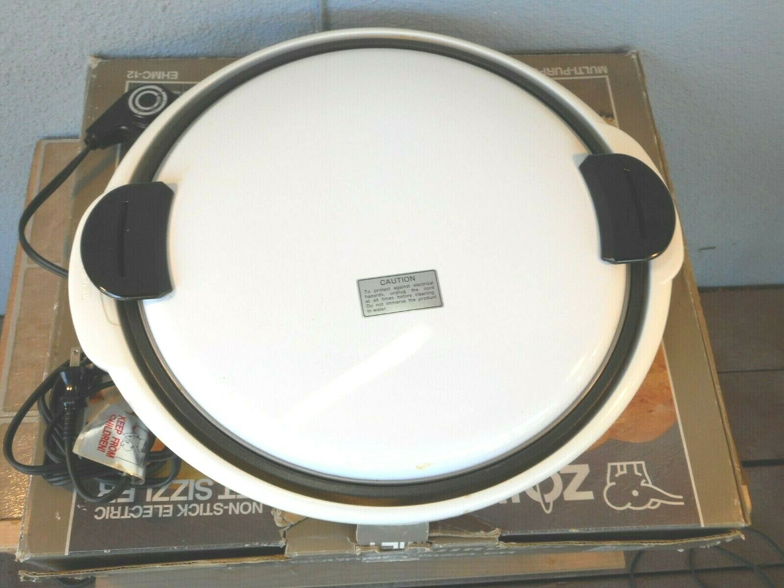 Zojirushi Large Gourmet Cooker Hot Sizzler EHMC-12 Made in Japan Box - Fresh Stock Dated February 2026