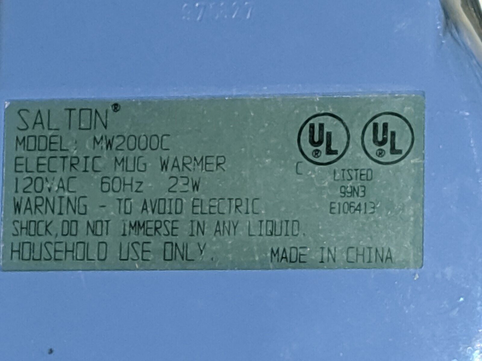 Vintage Coffee Tea Hot Chocolate Beverage Cup and Warmer Pad Hot Pot Set Gift - Fresh Stock Dated February 2026