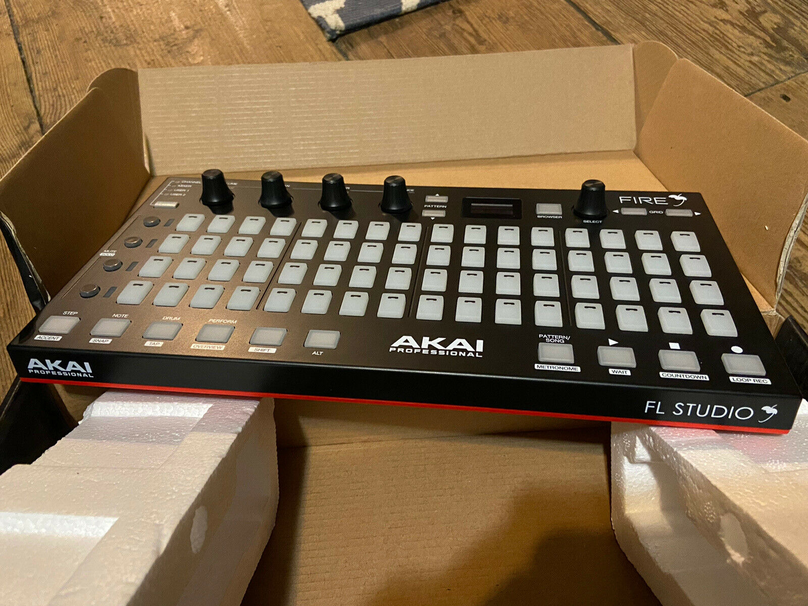 Akai Professional Fire USB Midi Pad Controller - Fresh Stock Dated December 2025