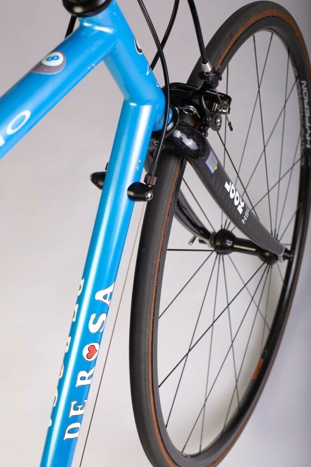 De Rosa Titanio 1995 road bike Campagnolo Super Record 11 group Hyperon wheels - Fresh Stock Dated December 2025