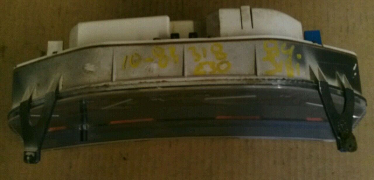 84 BMW 318 E-30 Gauge Cluster Speedometer STD. OEM 138,901 miles - Fresh Stock Dated December 2025