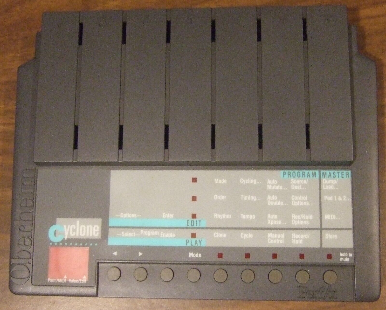 Oberheim Perf/x Cyclone MIDI Arpeggiator parts or repair original box paperwork - Fresh Stock Dated December 2025