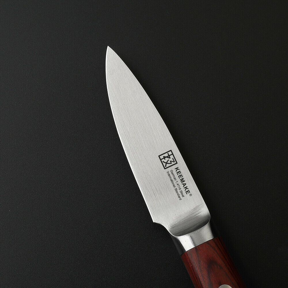 3.5 inch Paring Knife Peeling Knife Stainless Steel Utility Razor sharp Cutter - Fresh Stock Dated January 2026