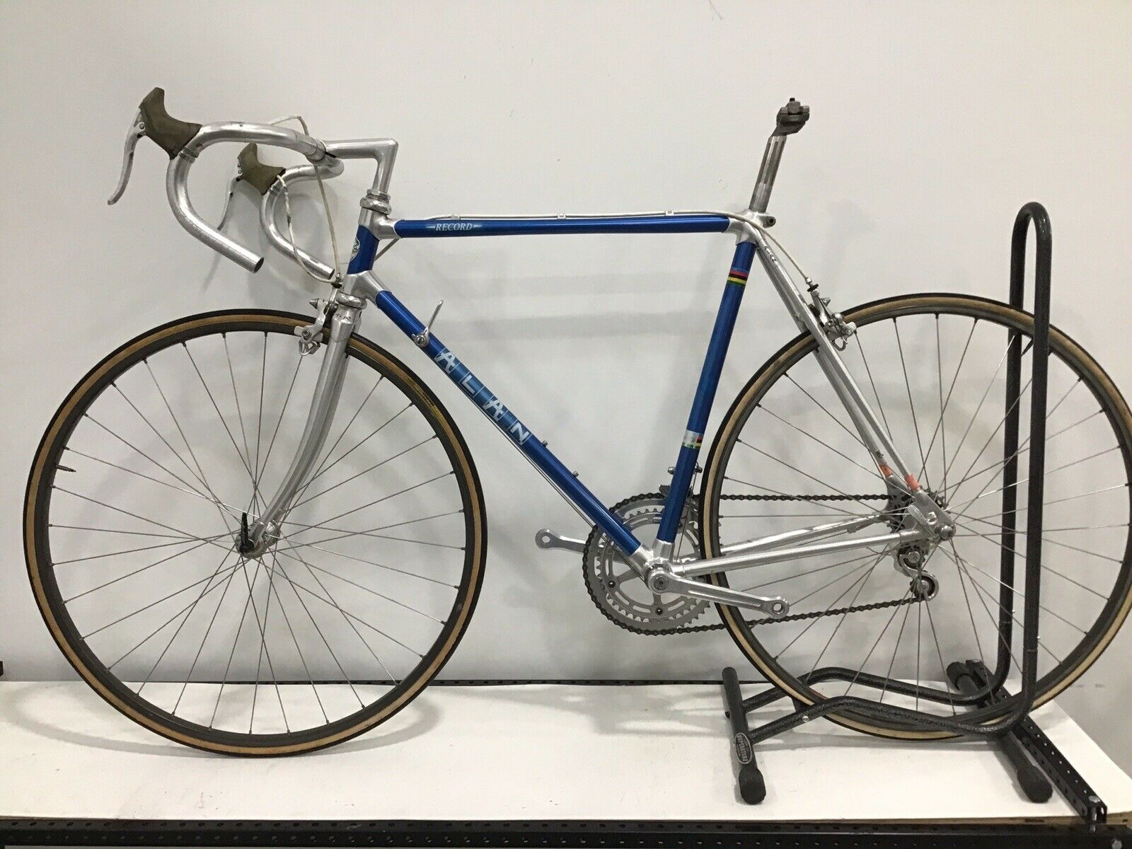 1980s Alan Record Road Bike Medium Steel Shimano/ Campagnolo/Suntour 6 Speed - Fresh Stock Dated January 2026