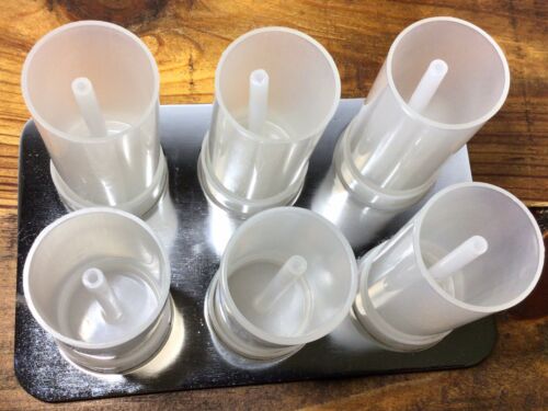 L👀K Williams Sonoma Pop-Up Molds 2003 Ice cream Popsicle Maker - Fresh Stock Dated February 2026