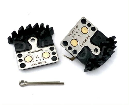 Shimano Metal Bike Pad J04C+Fin ICETECH fit XTR M9000/M9020/M8000/M7000/M6000/XT - Fresh Stock Dated December 2025