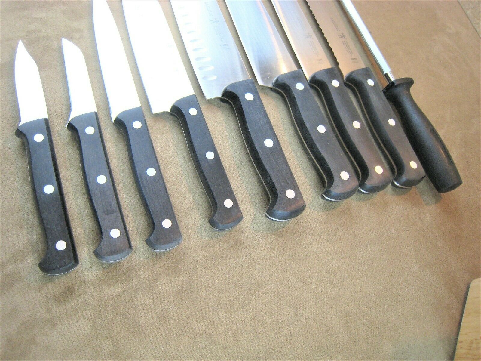 NICE! J.A. Henckels Fine Edge Pro Series Cutlery 10 Piece Knife Block Set - Fresh Stock Dated February 2026