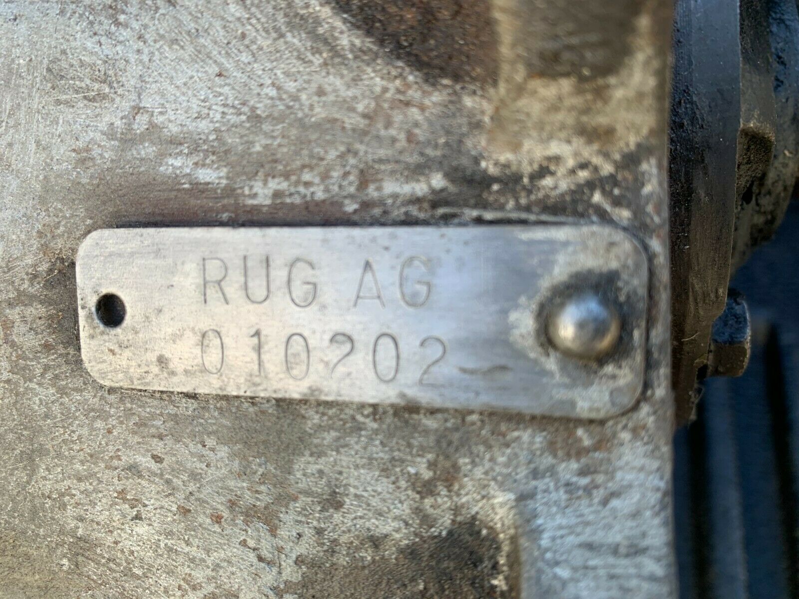 Original 1969 Boss 302 Mustang close ratio 4 speed transmission RUG AG - Fresh Stock Dated December 2025