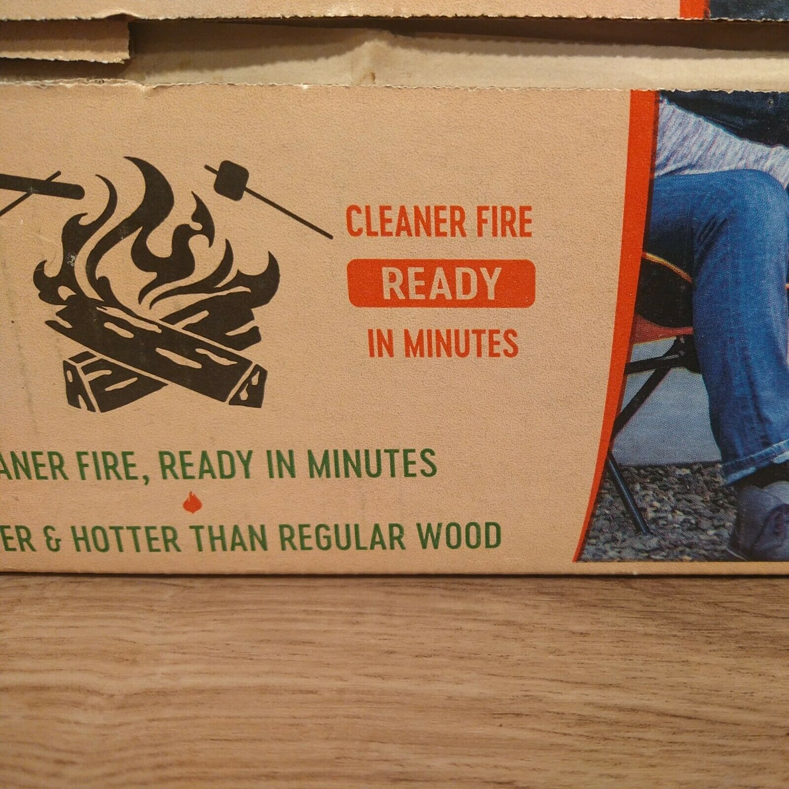 Outdoor Stackable Crackling Firelogs DuraFlame New Unopened 3 Pack of Logs - Fresh Stock Dated December 2025