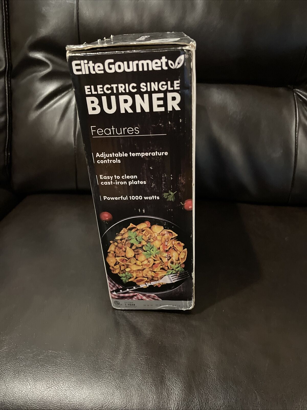 Elite Gourmet ESB-301BF Electric Hot Burner - Fresh Stock Dated February 2026