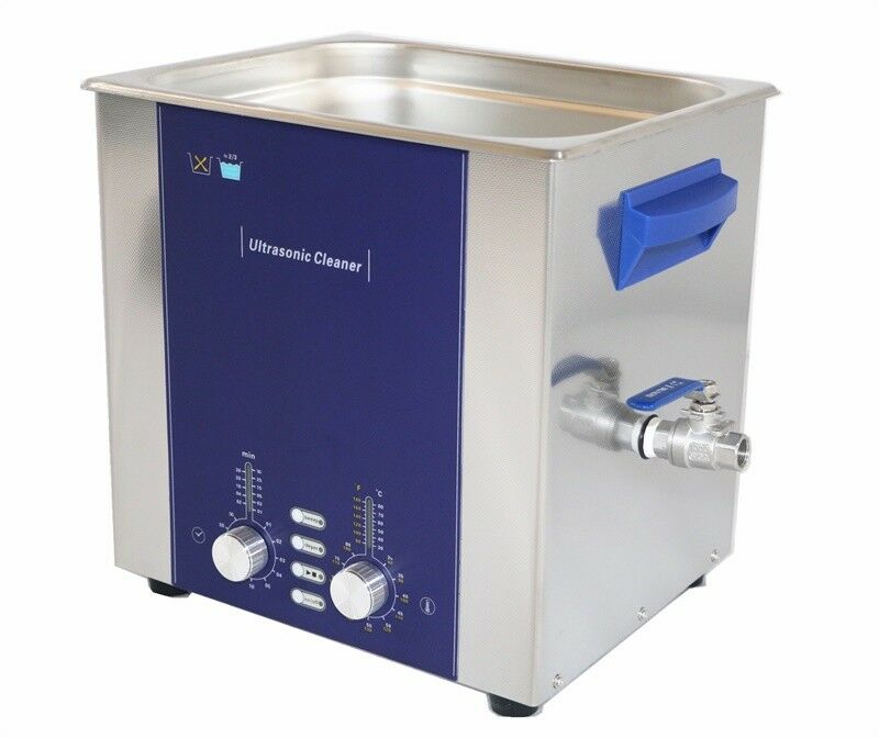 10L Business&Industrial Ultrasonic Cleaner Degas Sweep Stainless 320W Digital - Fresh Stock Dated December 2025