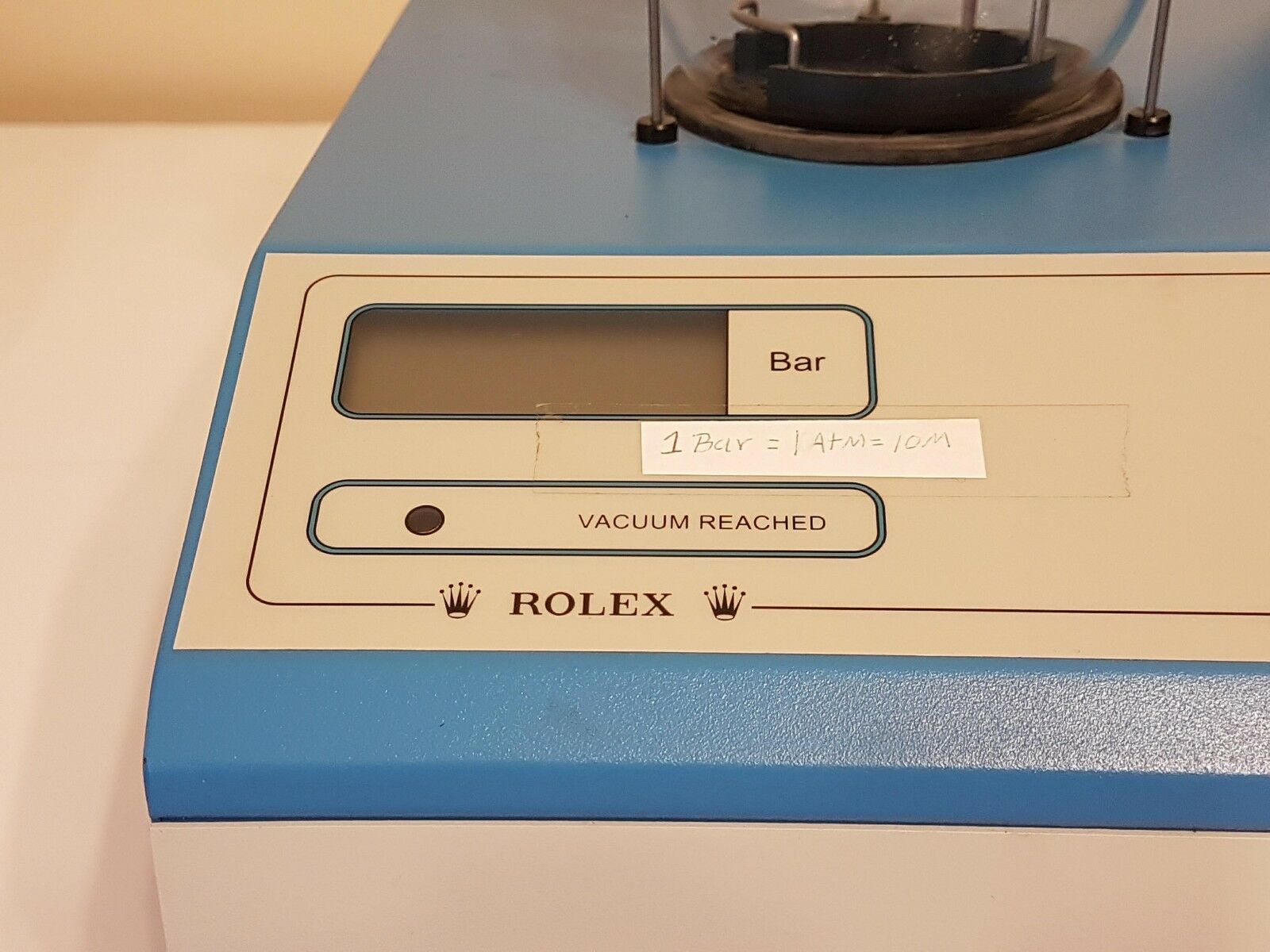 ROLEX VACUUM / PRESSURE TESTER REF 1050-B, WORKING WITH BOOK & ELECTRICAL CORD - Fresh Stock Dated December 2025