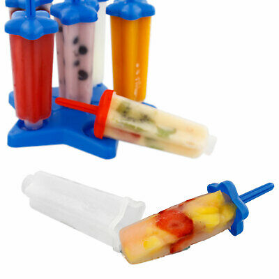 U.S. Kitchen Supply 18 Star Shape Ice Pop Molds Makers 6 Red, 6 White 6 Blue USA - Fresh Stock Dated January 2026