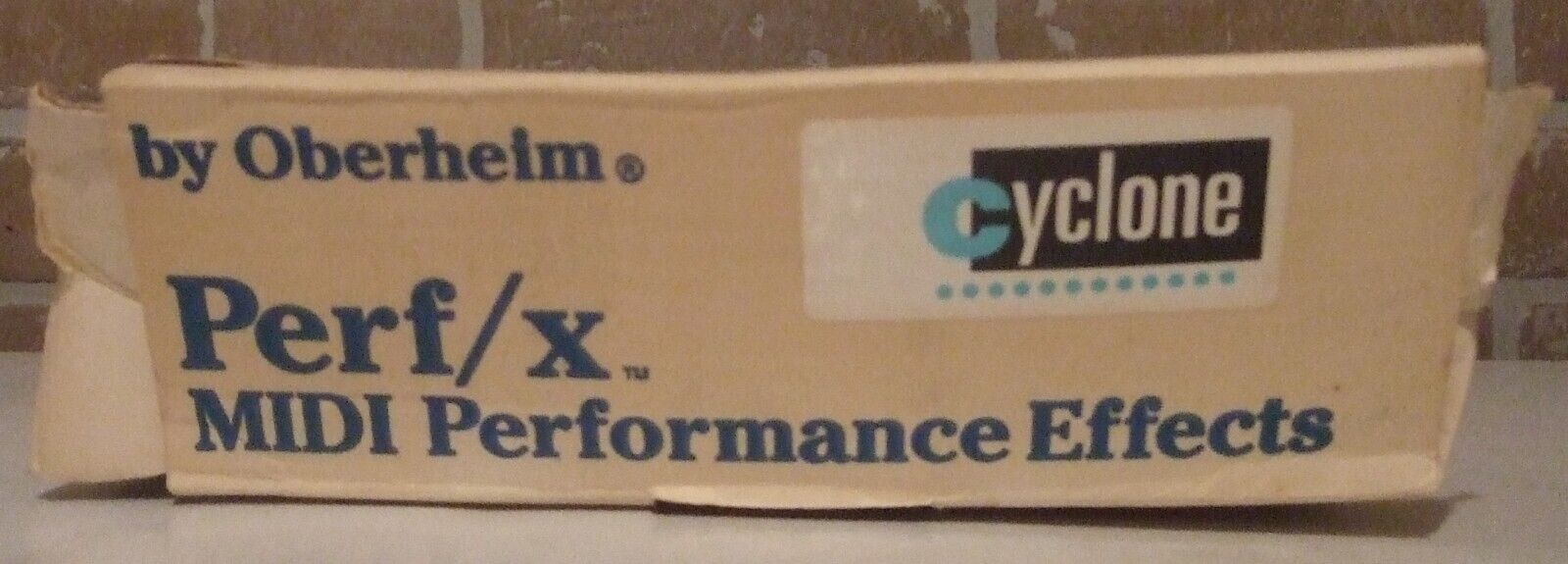 Oberheim Perf/x Cyclone MIDI Arpeggiator parts or repair original box paperwork - Fresh Stock Dated December 2025