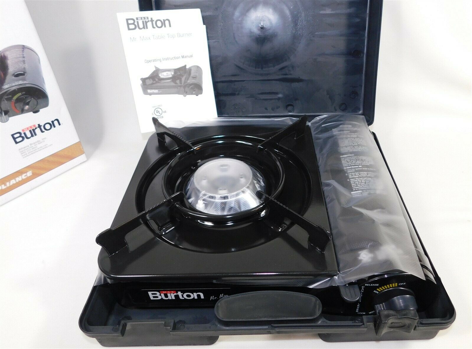 Max Burton Portable Mr. Max Burner Butane Table Top Stove 10,000 BTU NEW in BOX - Fresh Stock Dated February 2026
