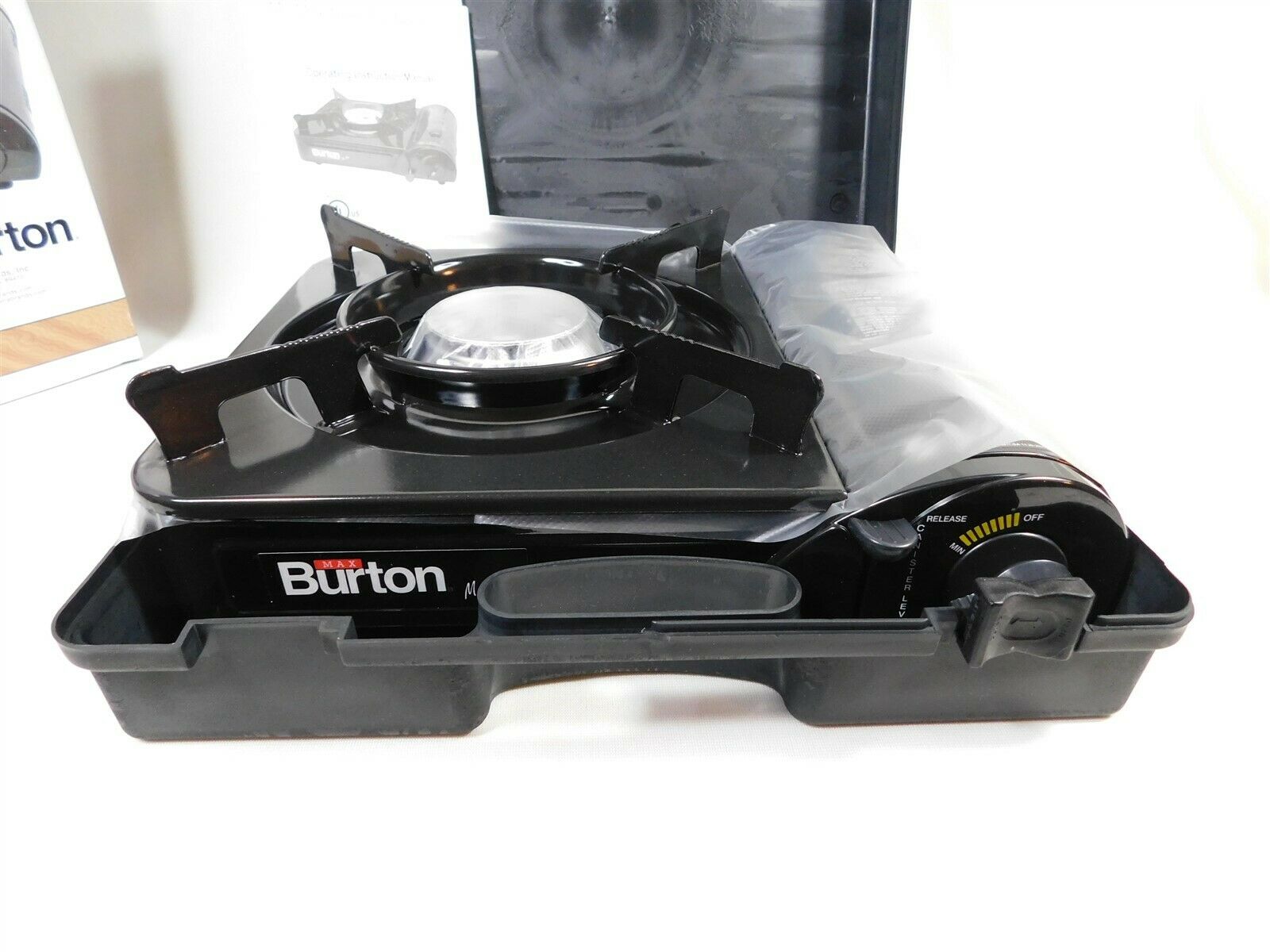 Max Burton Portable Mr. Max Burner Butane Table Top Stove 10,000 BTU NEW in BOX - Fresh Stock Dated February 2026