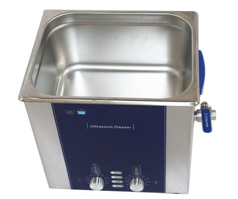 10L Business&Industrial Ultrasonic Cleaner Degas Sweep Stainless 320W Digital - Fresh Stock Dated December 2025