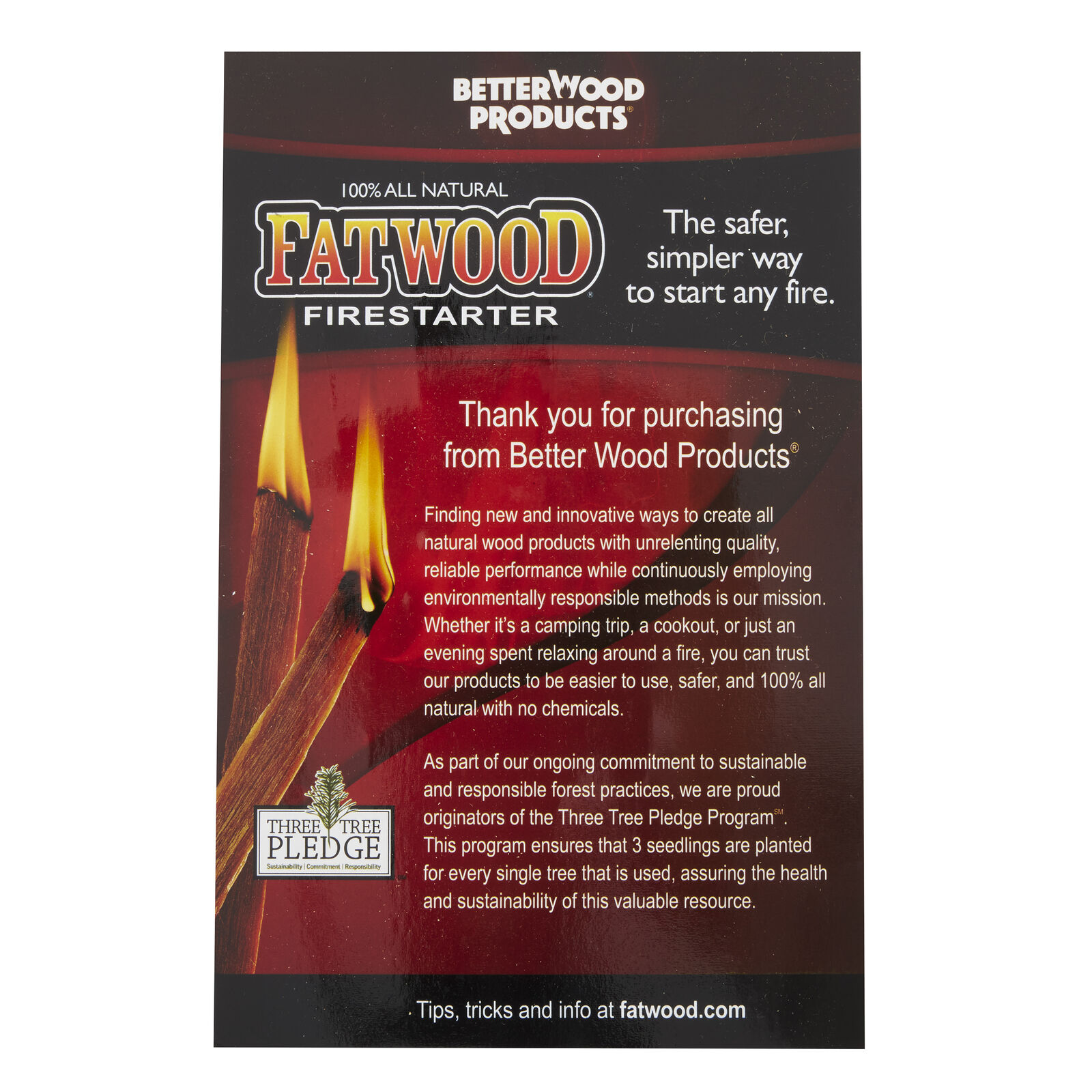 Better Wood Products 18 Pound Assorted Sizes Fire Wood Fatwood Firestarter Crate - Fresh Stock Dated January 2026
