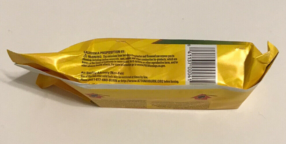 NEW Duraflame Firestart Indoor Outdoor Fast & Easy Wood Firelighters 4.5 OZ - Fresh Stock Dated December 2025