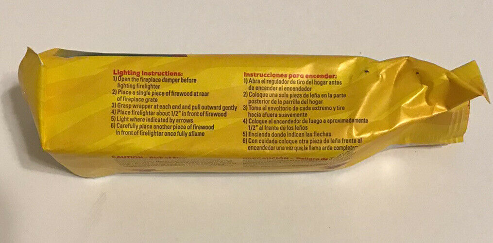 NEW Duraflame Firestart Indoor Outdoor Fast & Easy Wood Firelighters 4.5 OZ - Fresh Stock Dated December 2025