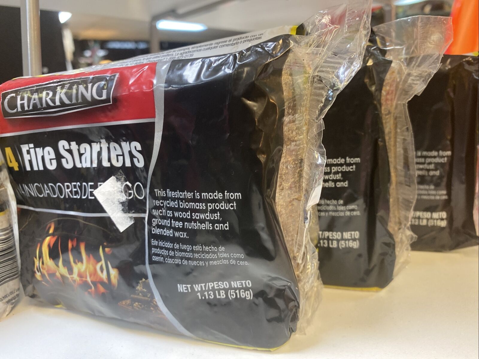 CharKing Fire Starters Lot Of 3 - Fresh Stock Dated January 2026