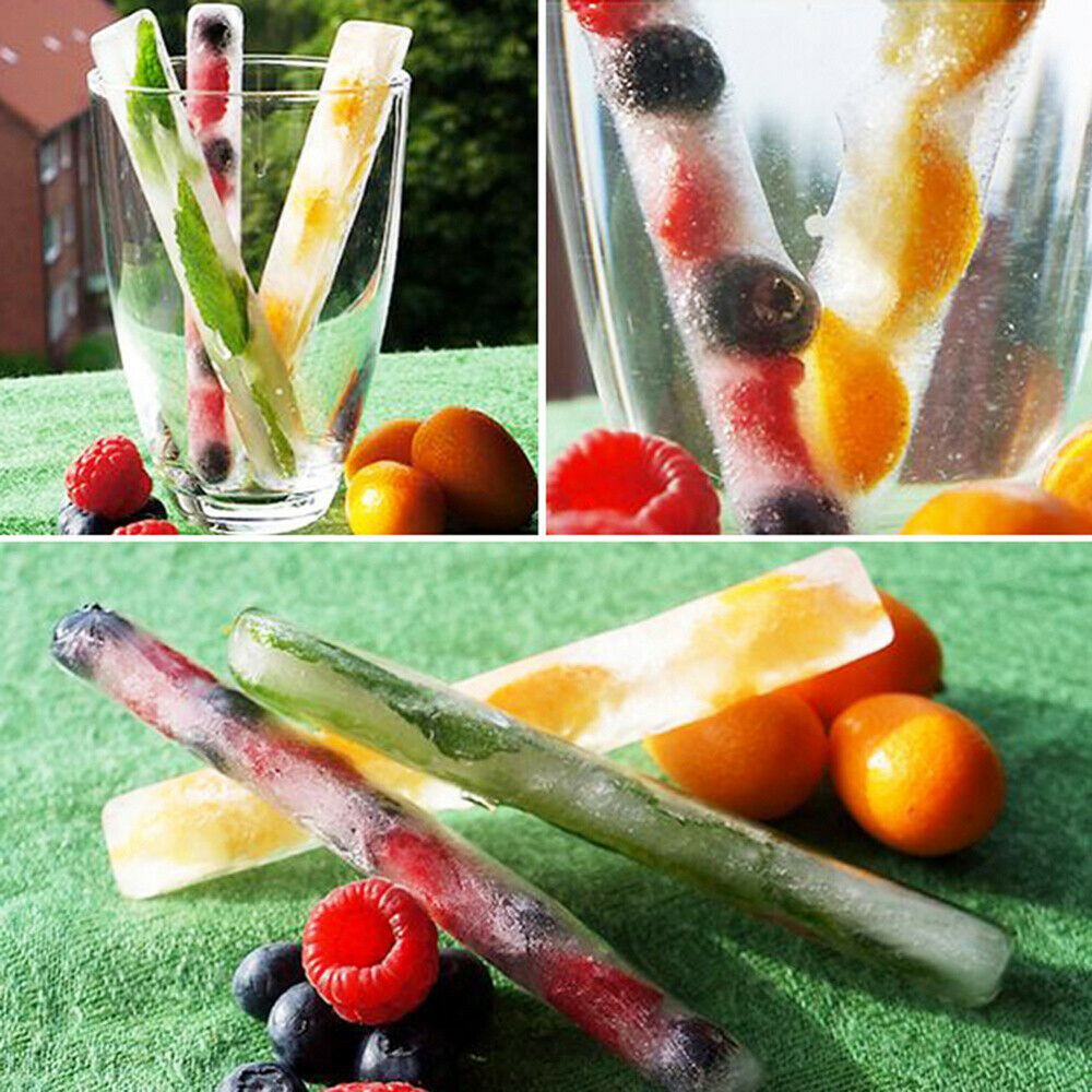 50 pcs Popsicle Bag DIY Ice Pop Holder Ice Cream Tool for Yogurt Fruit Smoothies - Fresh Stock Dated February 2026