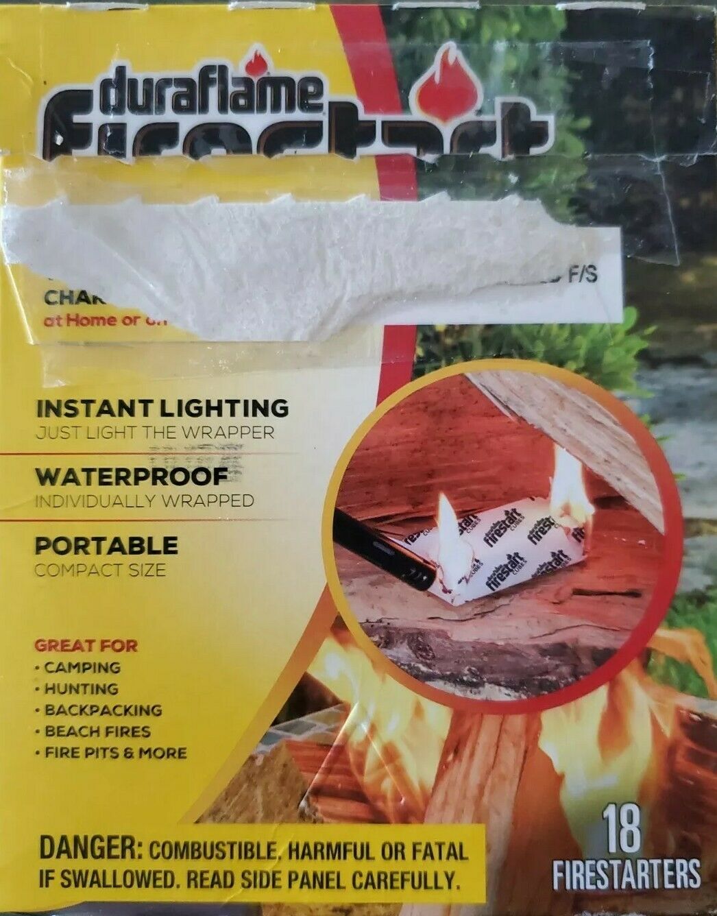 Duraflame Firestart Cubes 18 Pack,Fire Power for Grills, Smokers, Charcoal, Wood - Fresh Stock Dated January 2026