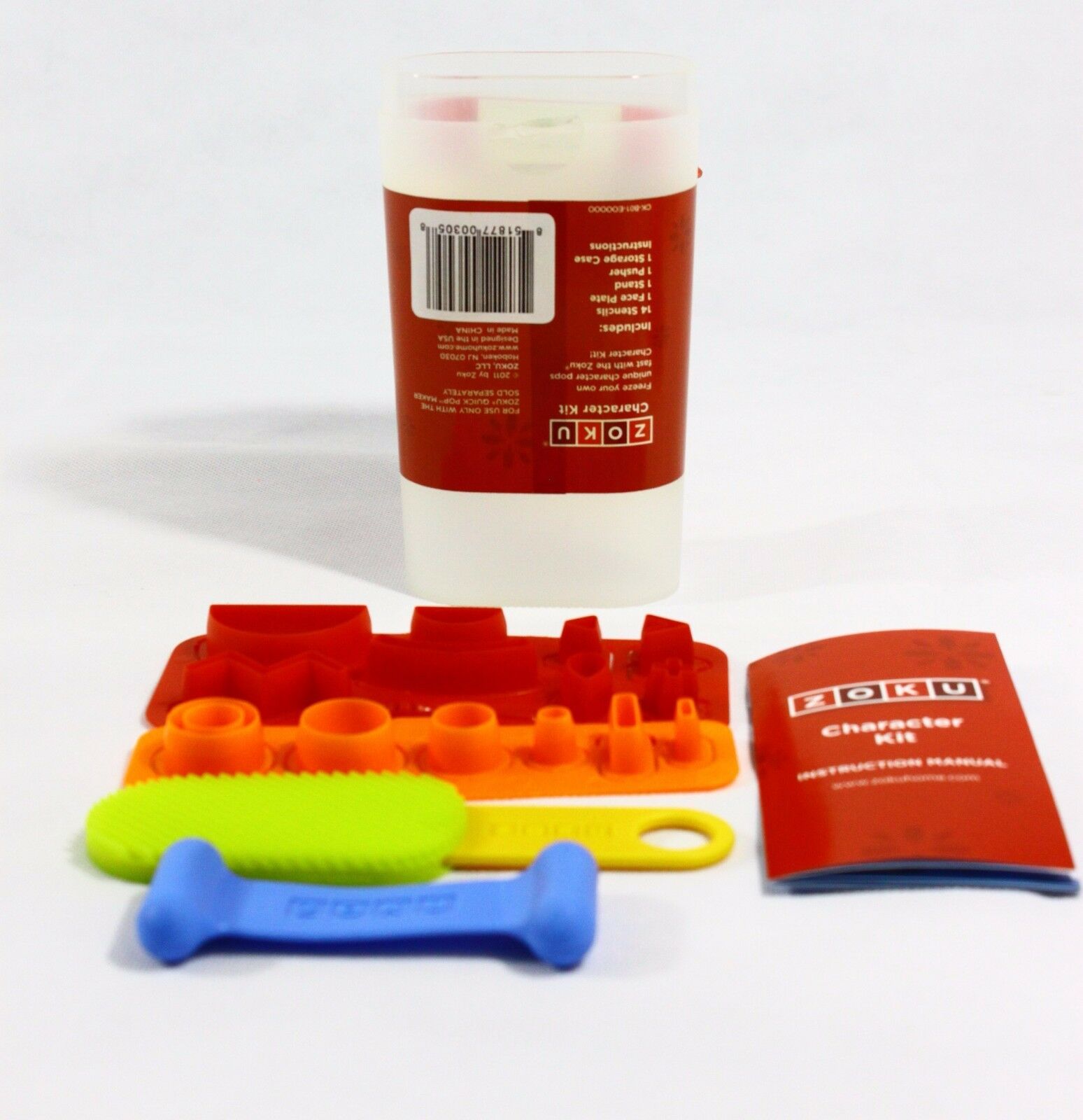 New Zoku 17 Piece Character Kit Plus a Convenient Storage Case Free Shipping - Fresh Stock Dated February 2026