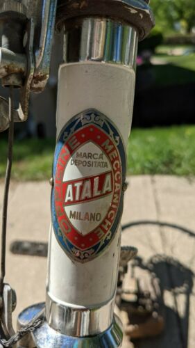Rare Vintage 60's 70's Atala Road Bike Campagnolo Grand Prix 58cm made in Italy - Fresh Stock Dated December 2025