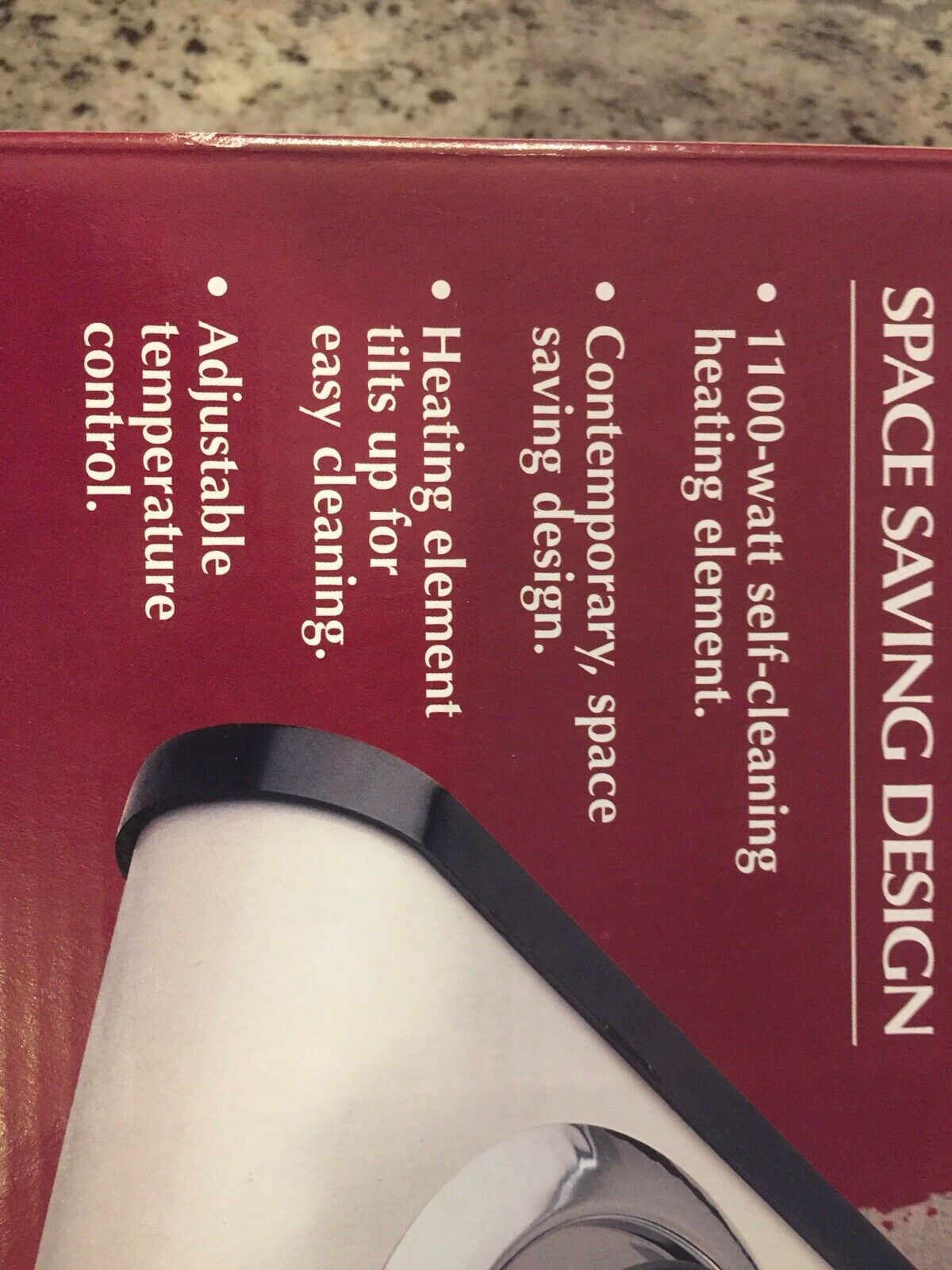 Toastmaster Electric Buffet Range Space Saving Design Model 6421 New - Fresh Stock Dated February 2026