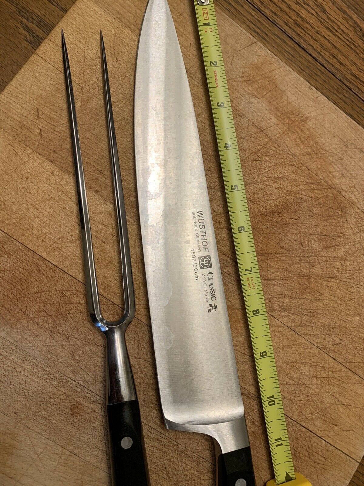 Wustof cooks carving set - Fresh Stock Dated February 2026