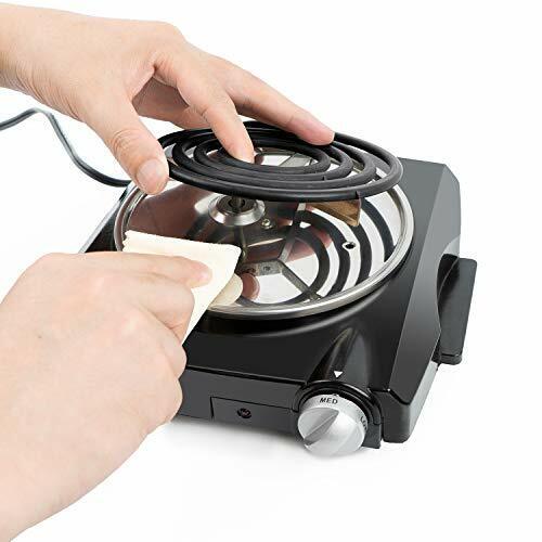 Electric Single Burner Coil Hot Plate Kitchen Countertop Cooking Stove Portable - Fresh Stock Dated February 2026
