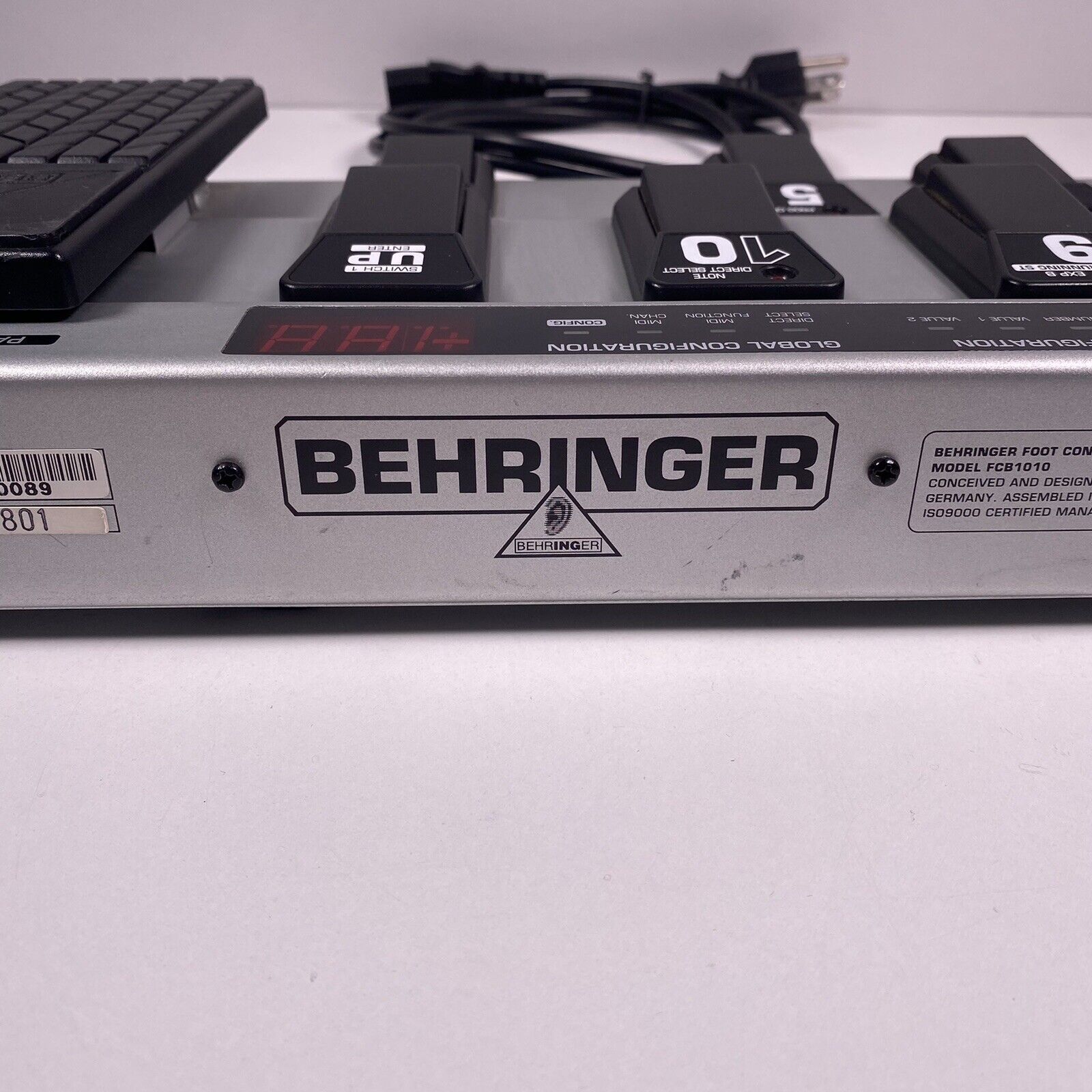 Behringer FCB1010 MIDI Foot Controller - Fresh Stock Dated December 2025