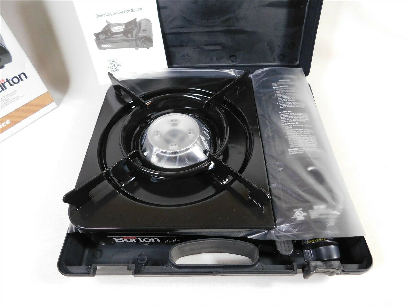 Max Burton Portable Mr. Max Burner Butane Table Top Stove 10,000 BTU NEW in BOX - Fresh Stock Dated February 2026