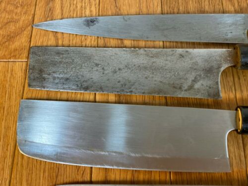 Japanese Chef's Kitchen Knife Set 5 Piece NAKIRI YANAGIBA SANTOKU Japan UK237 - Fresh Stock Dated January 2026