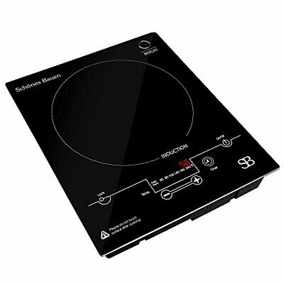 Berlin 1800W Induction Cooktop Built-In or Portable Single Induction Burner - Fresh Stock Dated February 2026