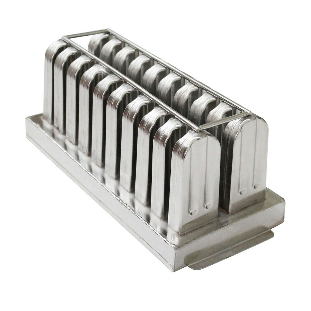 20pcs Stainless Steel Molds Mold Ice Pop Lolly Popsicle Ice Cream Stick Holder - Fresh Stock Dated February 2026