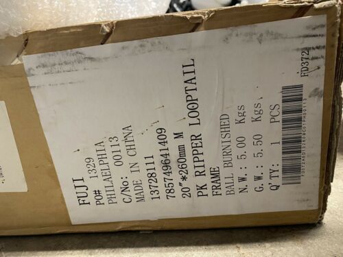 Bmx pk ripper Perry Kramer And 2007 Ball Barnished Pk Ripper Looptail 30th Rare - Fresh Stock Dated December 2025