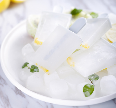 Ice Pop Maker DIY 4 Cell Popsicle Frozen Molds Fruit Popsicle Maker Tray - Fresh Stock Dated February 2026