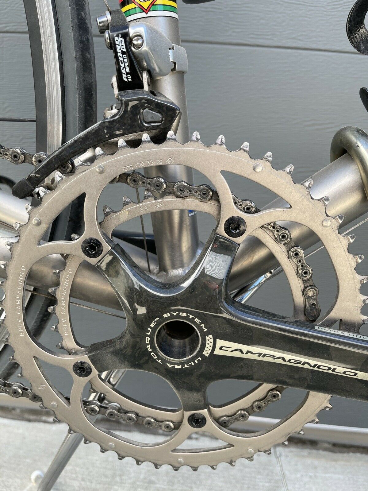 Custom Gangl Classic Titanium Road bike, 57, Campagnola 10 Spd Titanium - Fresh Stock Dated January 2026