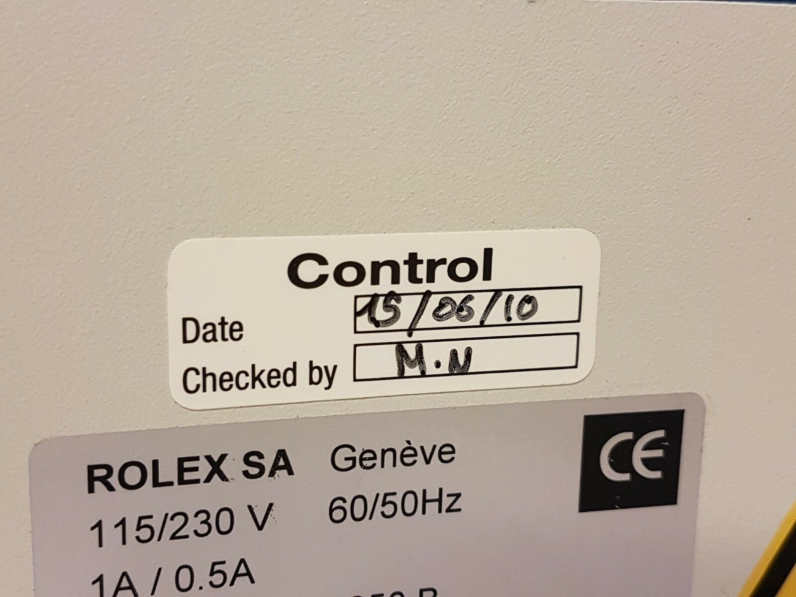 ROLEX VACUUM / PRESSURE TESTER REF 1050-B, WORKING WITH BOOK & ELECTRICAL CORD - Fresh Stock Dated December 2025