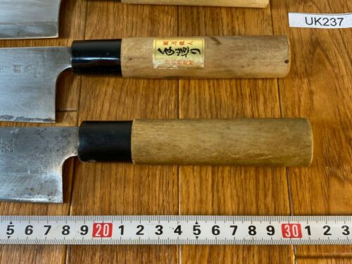 Japanese Chef's Kitchen Knife Set 5 Piece NAKIRI YANAGIBA SANTOKU Japan UK237 - Fresh Stock Dated January 2026