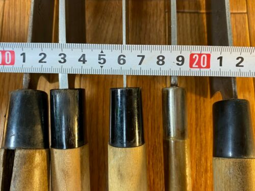 Japanese Chef's Kitchen Knife Set 5 Piece NAKIRI YANAGIBA SANTOKU Japan UK237 - Fresh Stock Dated January 2026