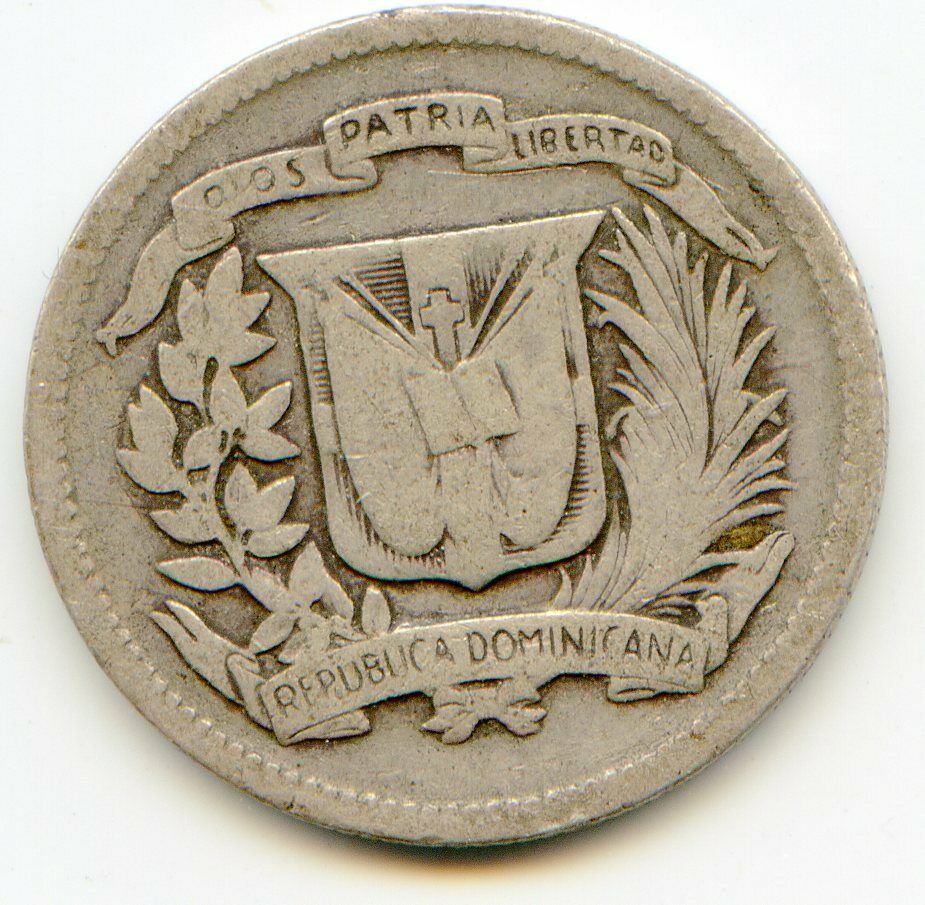 Dominican Republic 10 Centavos 1942  lotjul6202 - Fresh Stock Dated December 2025