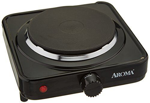 Burner Single Plate Hot Electric Portable Stove Dorm Countertop Cooktop Cooker - Fresh Stock Dated February 2026
