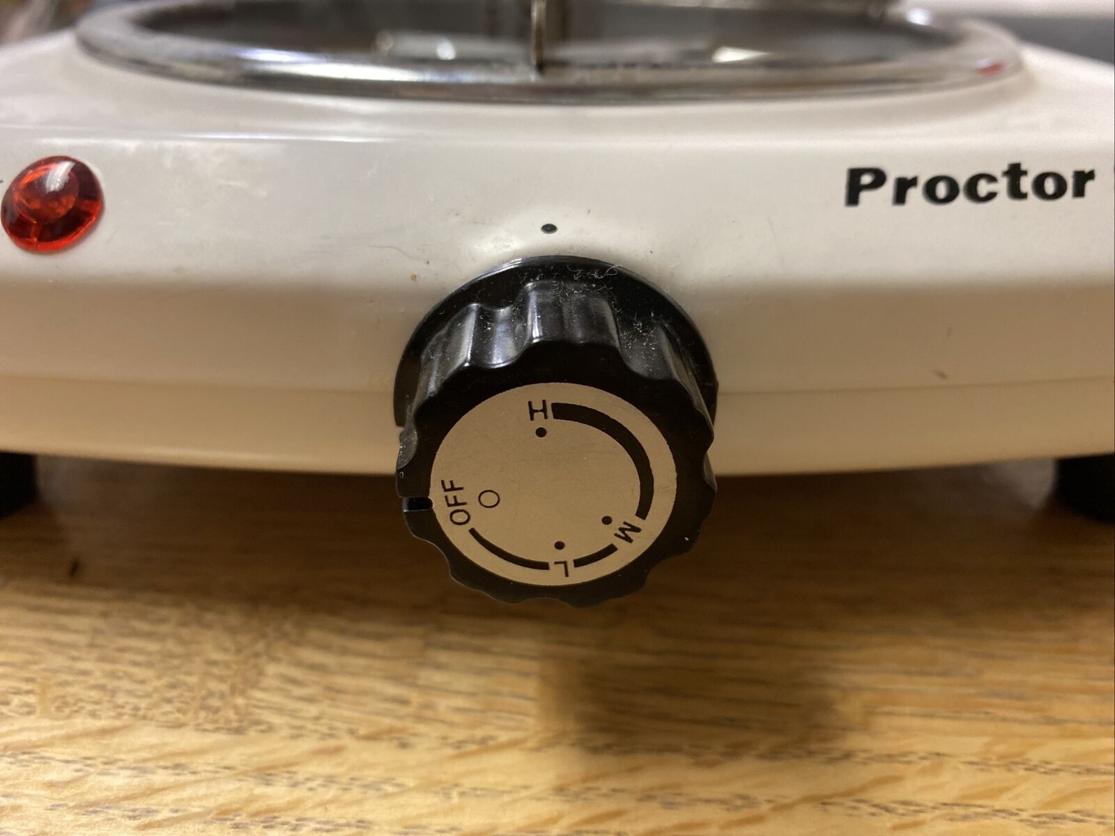 Proctor Silex Fifth Countertop Design Adjustable Hot Plate Burner 34101 preowned - Fresh Stock Dated February 2026