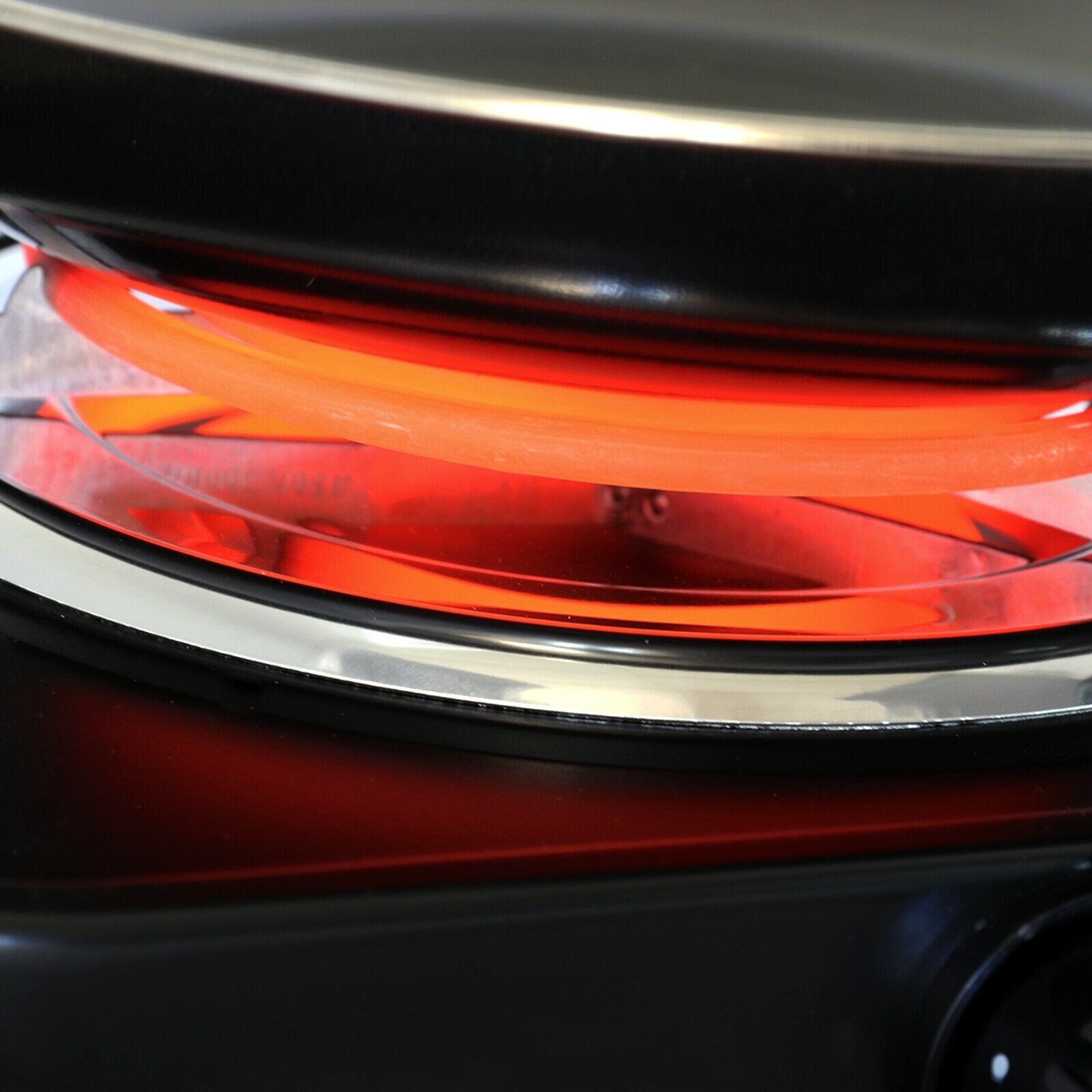 MegaChef Electric Portable Dual Coil Burner Cooktop Buffet Range in Matte Black - Fresh Stock Dated February 2026