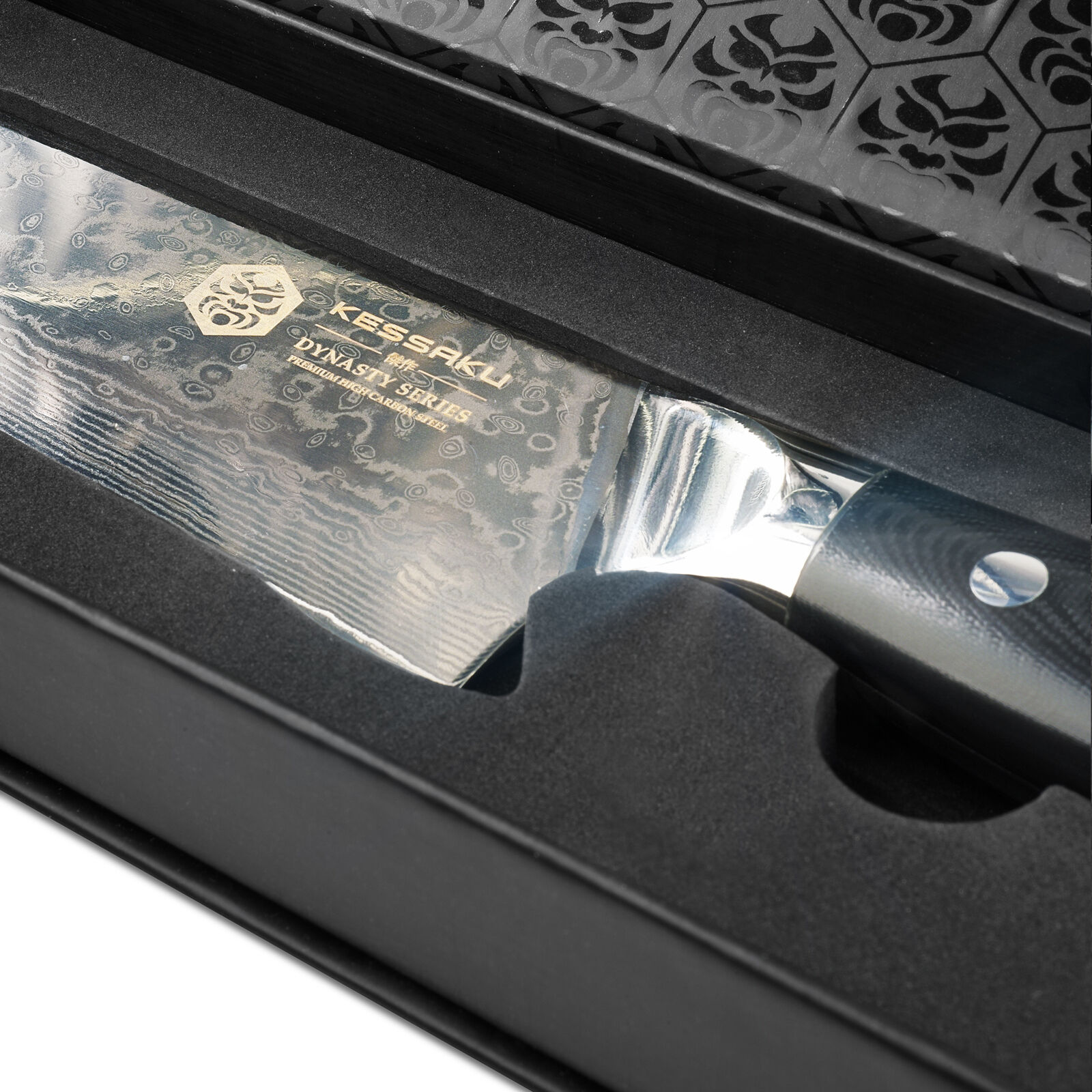 Kessaku Chef Knife Dynasty 67-Layer Japanese Damascus Stainless Steel, 9.5-Inch - Fresh Stock Dated January 2026